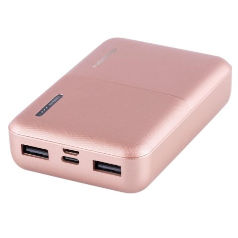 Powerbank GoGEN PB100007RG 10000 mAh różowy Powerbank GoGEN PB100007RG 10000 mAh różowy