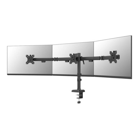 Uchwyt biurkowy na trzy monitory Neomounts DS60-600BL3 10"-27" Uchwyt biurkowy na trzy monitory Neomounts DS60-600BL3 10"-27"