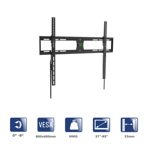 Uchwyt do telewizora Akyga AK-MB-09 wieszak 60kg VESA 800x600mm 37-85" Uchwyt do telewizora Akyga AK-MB-09 wieszak 60kg VESA 800x600mm 37-85"